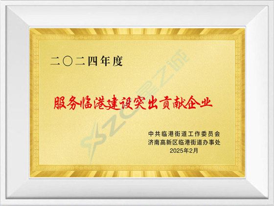 2024年度服务临港建设突出贡献企业